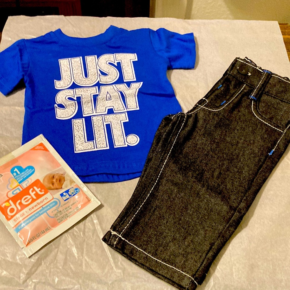 Just Lit 2pc outfit boys